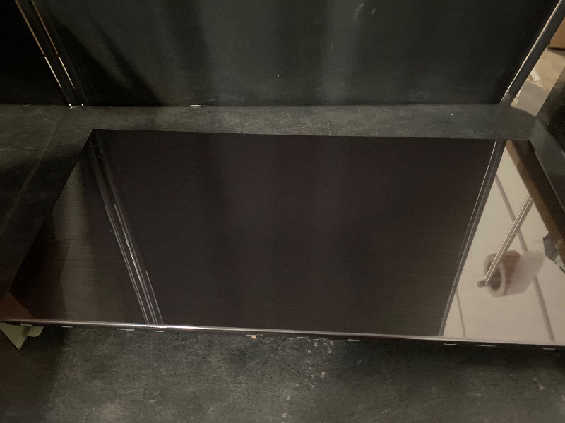 Photo 1 of Global Industrial Shelf for 36" W x 18" D Storage Cabinet, Black