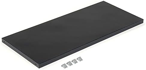 Photo 1 of Global Industrial Shelf for 36" W x 18" D Storage Cabinet, Black