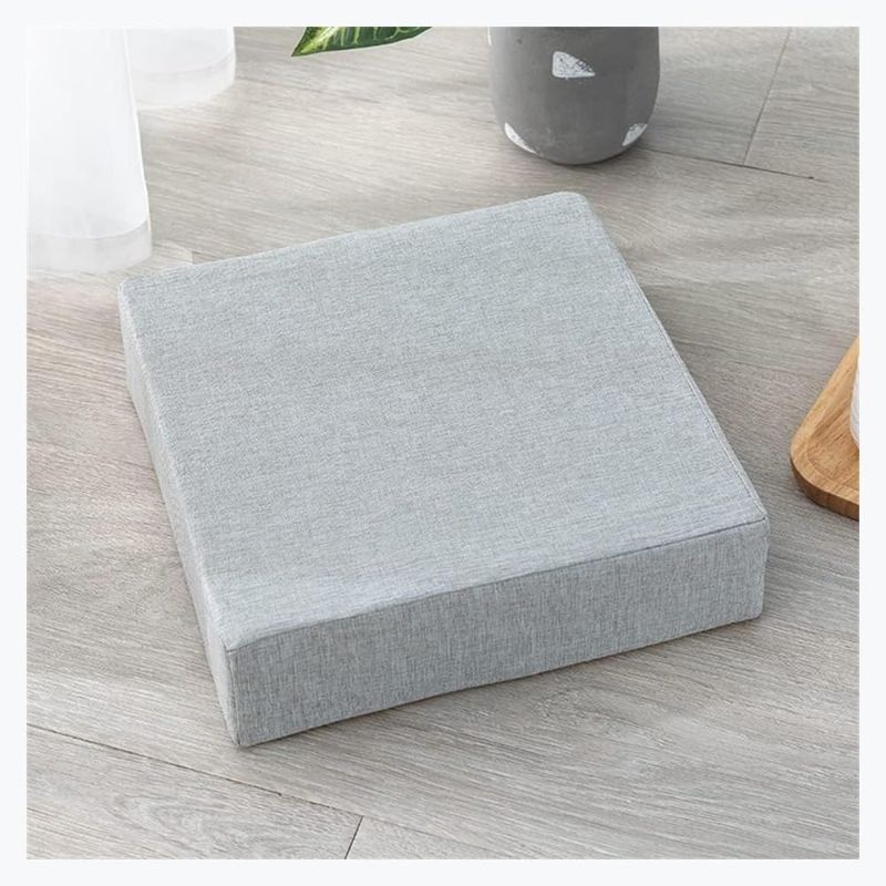Photo 1 of Meditation Floor Pillow, 5/8 cm Thick Cushion for Living Room Tatami, Kitchen, Office, Patio Indoor & Outdoor Chair Pad(7A9,Square 40x40x5cm)