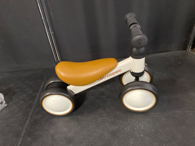 Photo 1 of Retrospec Cricket Baby Walker Balance Bike with 4 Wheels for Ages 12-24 Months - Baby Toys & Toddler Toys for 1 Year Olds - Ride On Bicycle - Boys & Girls