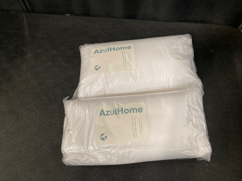 Photo 1 of Pillows King Size Set of 2, 20x36 Hotel Collection Bed Pillows for Sleeping, Pillows for Side and Back Sleepers, Super Soft Down Alternative Microfiber Filled Pillows