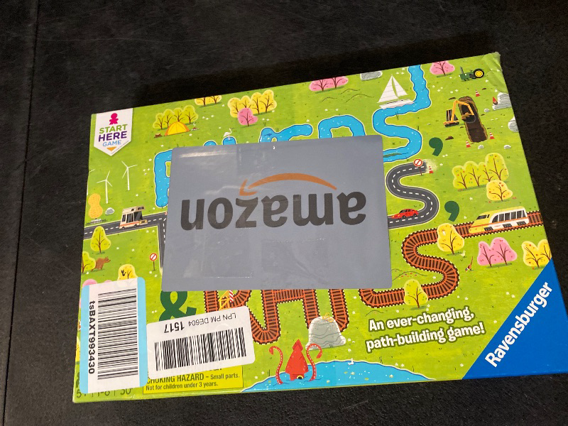 Photo 1 of Ravensburger Rivers, Roads and Rails - Innovative Matching Game for Kids | Encourages Strategic Thinking | Award-Winning Design