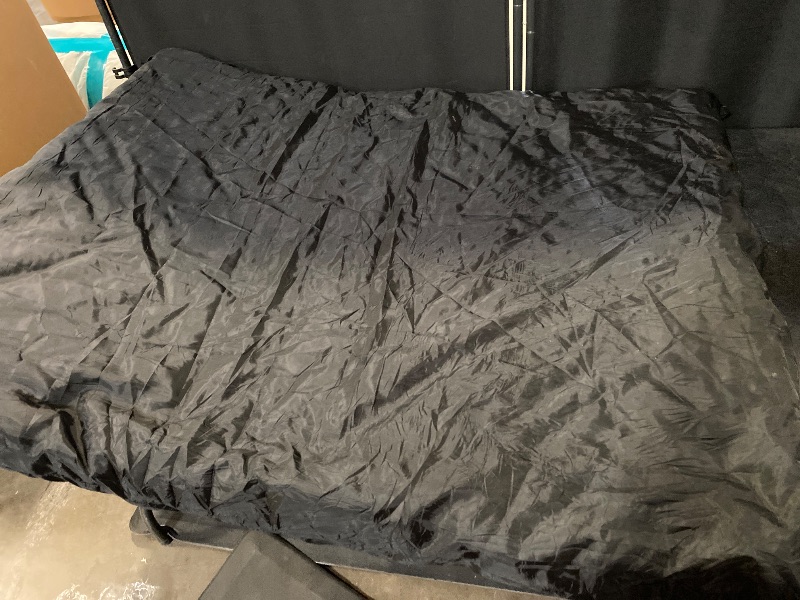 Photo 1 of Dog Crate Bed Waterproof Deluxe Plush Dog Beds with Removable Washable Cover Anti-Slip Bottom Pet Sleeping Mattress for Large, Medium, Jumbo, Small Dogs, 29 x 18 inch, Black