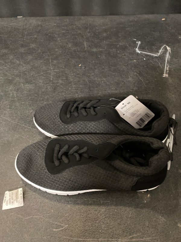 Photo 1 of Size 10 Women's Bobbie Brooks Black Fabric Tennis Shoes 