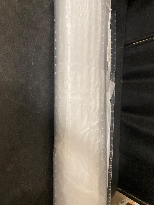 Photo 1 of Plastic Carpet Protector Floor Runner 27in x 20ft Clear Carpet Runner for High Traffic Hallway Non-Slip Rug Protector for Low Pile Stain-Resistant & Waterproof
