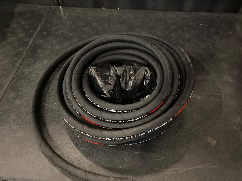 Photo 1 of uxcell A83 1/2 Classic Wrapped V-Belt, 85" Outside Circumference Wrapped Industrial Rubber V-Belt A Profile V-Belt for Industrial Machinery Equipment, Black