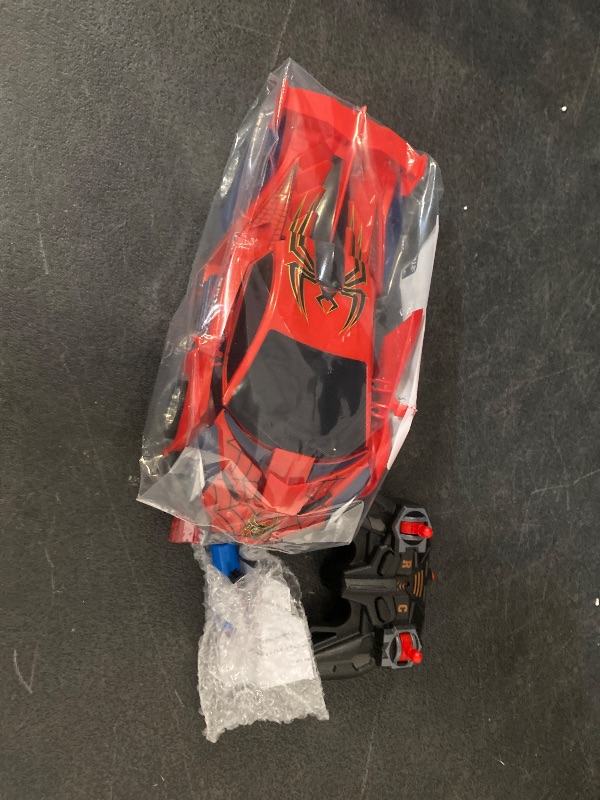 Photo 1 of Spider Transform RC Cars Toys with Eye & Underbody Lights, 2.4GHz Remote Control Car One-Button Deformation, Fast 360°Rotation Robot Toys Birthday Gifts for 3 4 5 6 7 8 9 10 Year Old Boys Age 4-7 8-12