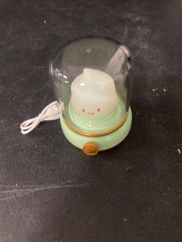 Photo 1 of Cute Chibi Flame Lamp, Anime Cozy Lights, Retro Rechargeable Night Light, Decor, Cute Desk Accessories, Gifts.