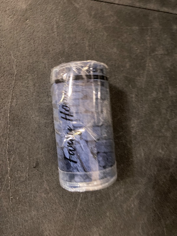 Photo 1 of Fancy Homi Navy Blue Decorative Throw Pillow Covers 14x24 Inch for Living Room Couch Bed Sofa, Soft Corduroy Square Cushion Case 35x60 cm, Rustic Modern Farmhouse Boho Home Decor