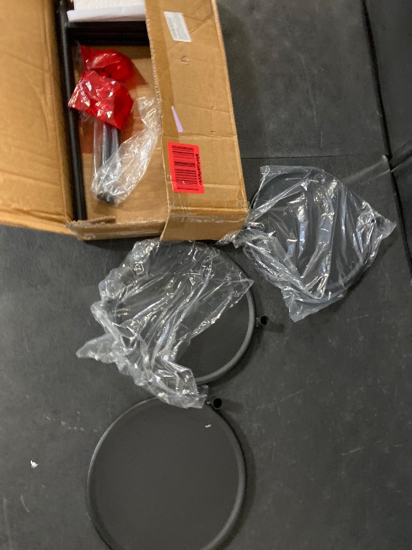 Photo 1 of 3 Tier Plant Stand Indoor, Metal Plant Shelf Outdoor, Foldable Corner Tall Plant Rack for Multiple Plants, Flower Pot Holder Display Stand for Living Room, Patio Home Decor for Gardening