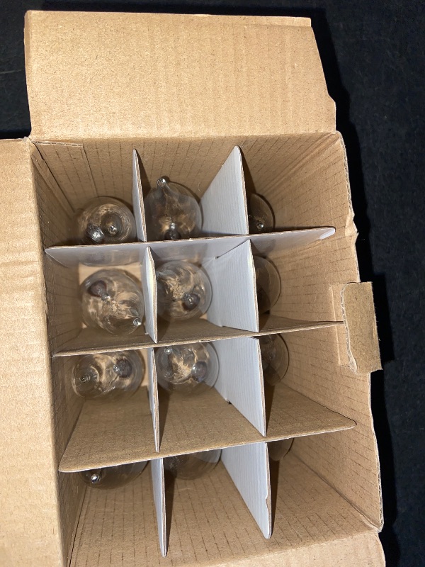 Photo 1 of Hizashi LED Frosted Candelabra Light Bulbs, E12 LED Bulb 40W Equivalent, Dimmable 2700K Warm White, Chandelier Light Bulbs, 90+CRI, 450LM, Flame Tip CA10, UL Listed, 12 Pack