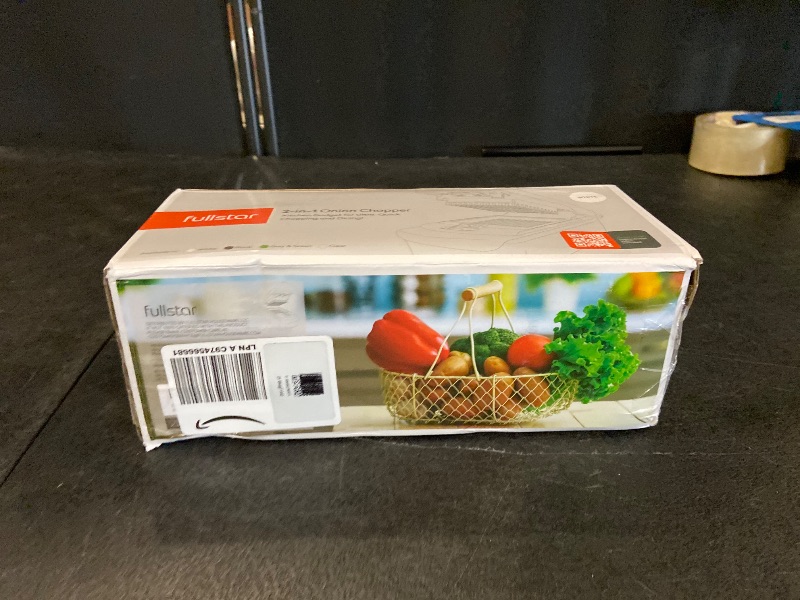 Photo 1 of Fullstar The Original Pro Chopper - Vegetable Chopper and Spiralizer, Food Chopper with Container, Fruit Slicer, Kitchen Gadgets & Accessories, Home Essentials (2 in 1, White)