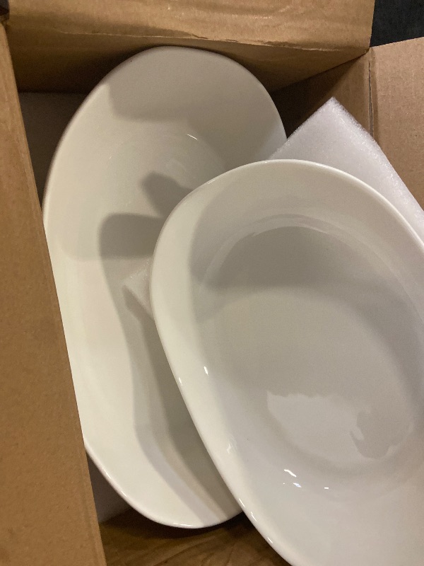 Photo 1 of 2 Tier Ceramic Fruit Bowl with Metal Stand – Tiered Fruit Stand for Kitchen Countertop, Serving Tray for Snacks, Nuts, Cakes, Desserts, Bread, Candy Storage, Gold