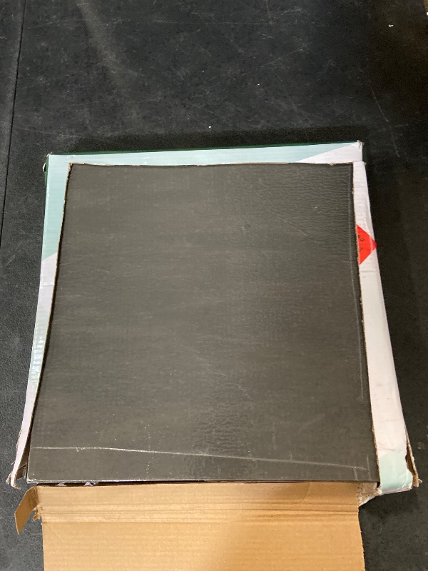 Photo 1 of 30-Pack Peel and Stick Vinyl Floor Tiles, 12"x12" Self-Adhesive Waterproof Peel and Stick Flooring Planks DIY for Bathroom, Kitchen, Living Room, Cover 30 Sq. Ft Black