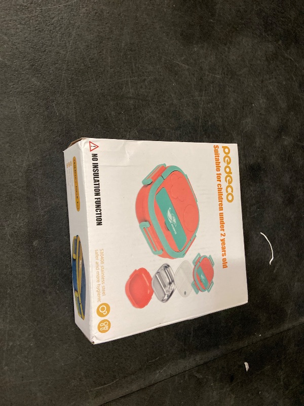 Photo 1 of Bento Box for Kids Stainless Steel - 3-Compartment - Complete Lunch Set with Portable Utensil - Ideal for Children Under 10 Years Old - Dishwasher Safe & BPA-Free(Pink)