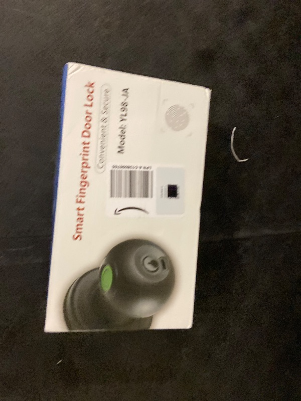 Photo 1 of Fingerprint Door Lock, Smart Fingerprint Door Knob with Lock, Biometric Door Lock, Keyless Thumbprint Entry Door Lock for Bedrooms, Hotels, Apartments, Offices and Garages