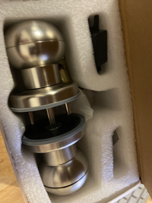 Photo 1 of Fingerprint Door Lock, Smart Fingerprint Door Knob with Lock, Biometric Door Lock, Keyless Thumbprint Entry Door Lock for Bedrooms, Hotels, Apartments, Offices and Garages