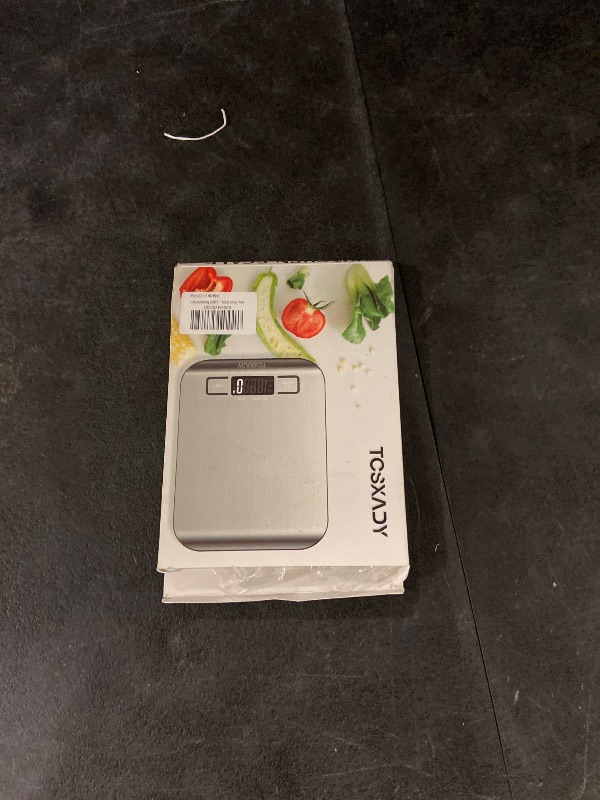 Photo 1 of Food Scale, 11lb Digital Kitchen Scale with 6 Units LCD Display and Tare Function,Compact Design for Baking,Healthy Cooking,Meal Prep, 304 Stainless Steel