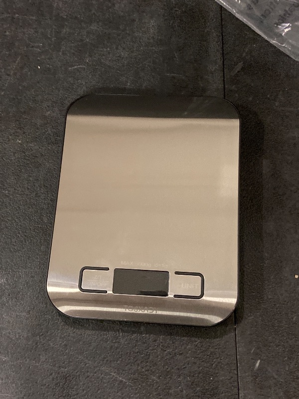 Photo 1 of Food Scale, 11lb Digital Kitchen Scale with 6 Units LCD Display and Tare Function,Compact Design for Baking,Healthy Cooking,Meal Prep, 304 Stainless Steel