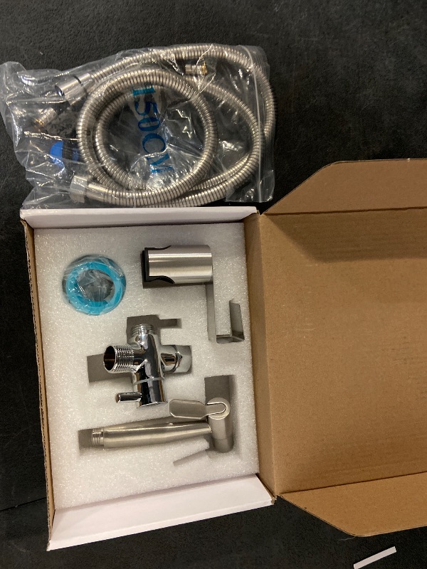 Photo 1 of Handheld Bidet Toilet Sprayer for Toilet, Adjust Water Pressure Stainless Steel Bathroom Handheld Spray, Toilet Shower, Muslim Shower, Potty Toilet Hygiene,Bathing Pets,Feminine Hygiene (1)