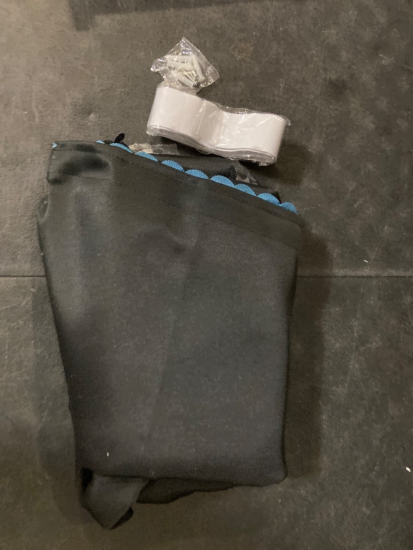 Photo 1 of AJAZZ self Adhesive Portable 100% Blackout Curtains Simple and Easy to installBedroom Window Thermal Lnsulated Kitchen Room Darkening Black Small Drapes 1-Pack