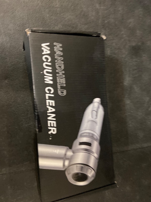 Photo 1 of Car Vacuum,3 Suction Modes,Portable Mini Cordless Cleaner with 24000pa Suction Power,Type-C Charge,Handheld Vacuum for Home,Car, Office Desk, Keyboards(Light Silver)