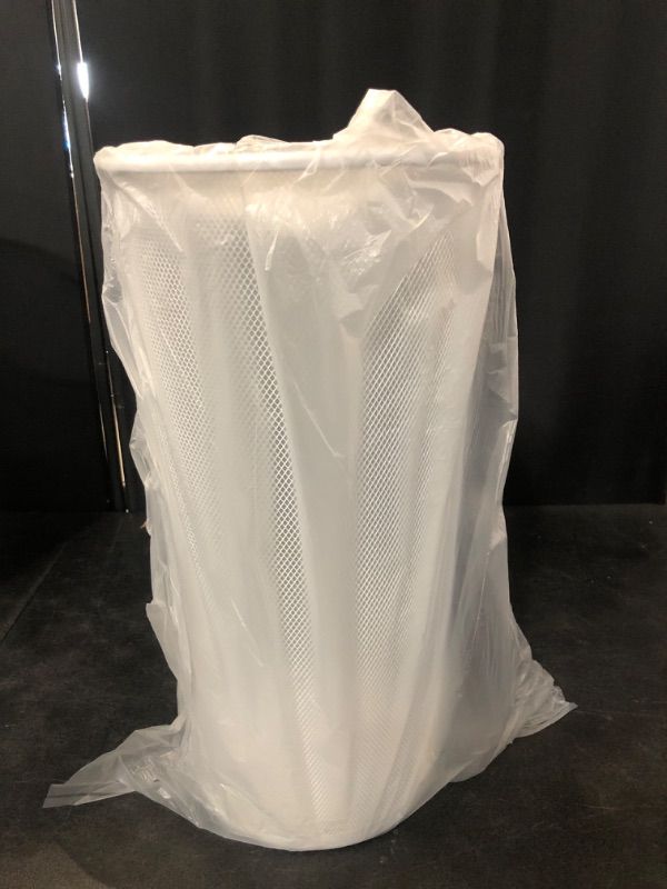 Photo 1 of Mind Reader Umbrella Stand, Multi-Purpose Mesh Storage Stand, Organizer for Office and Entryway, Metal Mesh, White