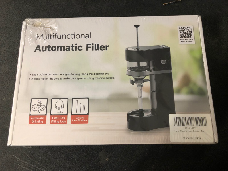 Photo 1 of Electric Cigarette Rolling Machine, Portable Tobacco Blunt Roller can Grind Filled with Herb, Tobacco, etc. Suitable for Cigarette Tubes and Rolling Papers