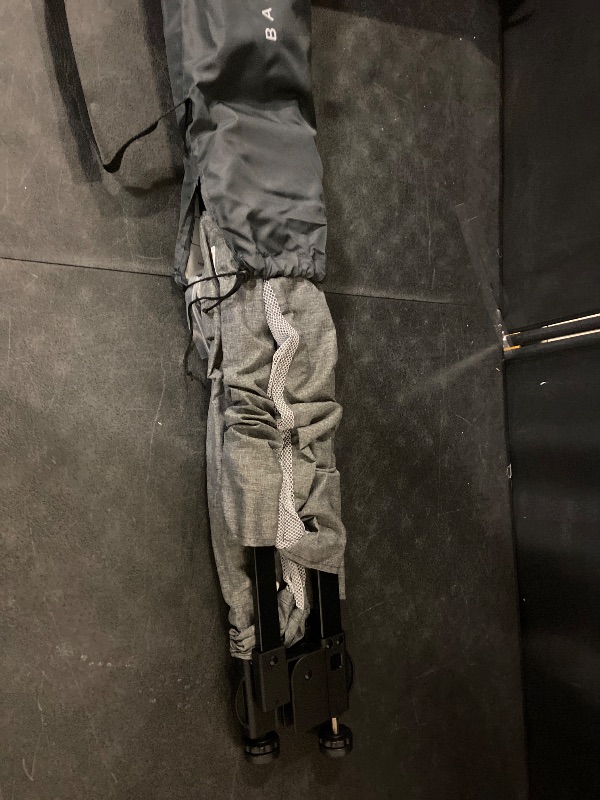 Photo 1 of Baby Delight Go with Me Portable Mesh Baby Gate | Span 30-48" Expandable Folding Gate | Pressure Mounted | Charcoal Tweed