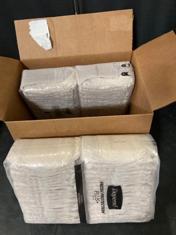 Photo 1 of (L) Depend Protection Plus Ultimate Underwear for Women, 84 Count - Size: L