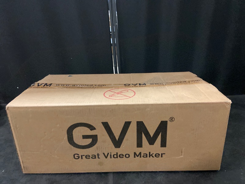 Photo 1 of GVM SD80D 80W LED Video Light Kit with Softbox, Bowens Mount, CRI97+, 2700K-7500K Color Temperature, APP Control, and Tripod Stand for Video and Wedding Shooting