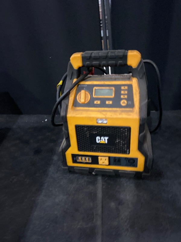 Photo 1 of CAT CJ1000DXT 1200 Peak Amp Jump Starter and Powerstation w/200 watt Inverter