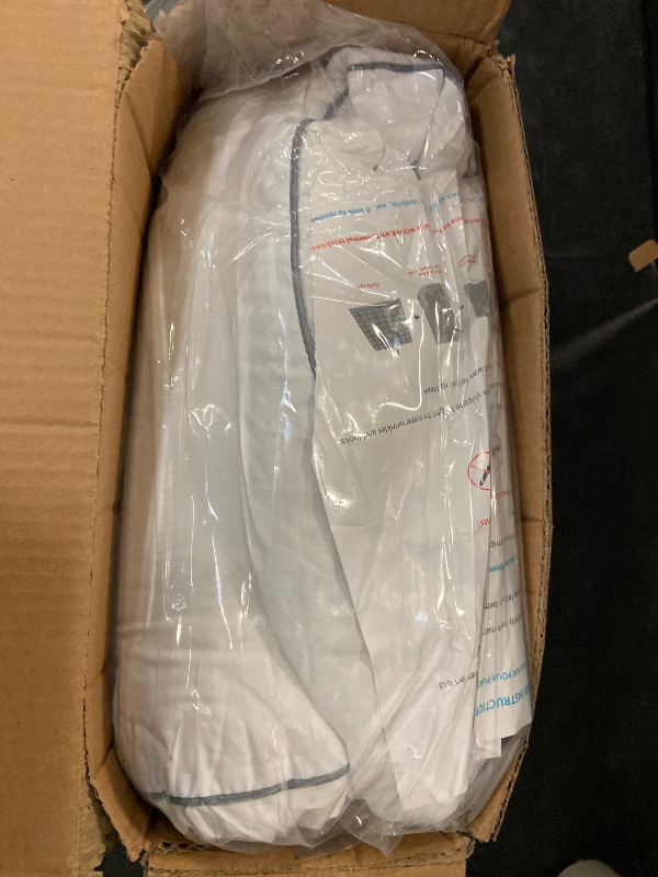 Photo 1 of DROVAN Mattress Topper Queen Size - Extra Thick Mattress Pad Cover - Pillow Top Deep Pocket with Breathable 7D Spiral Fiber Filling Cooling Mattress Cover