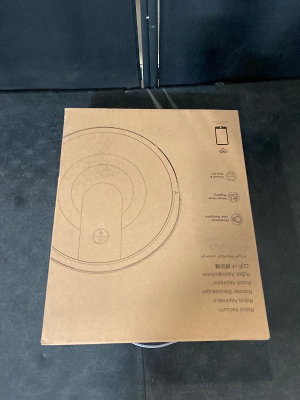 Photo 1 of Robot Vacuum and Mop Combo with 9000Pa Suction, LiDAR Navigation & Ultra-Slim Design, Auto Recharge, Smart Mapping Robotic Vacuum Cleaner for Pet Hair, Hard Floors & Carpets