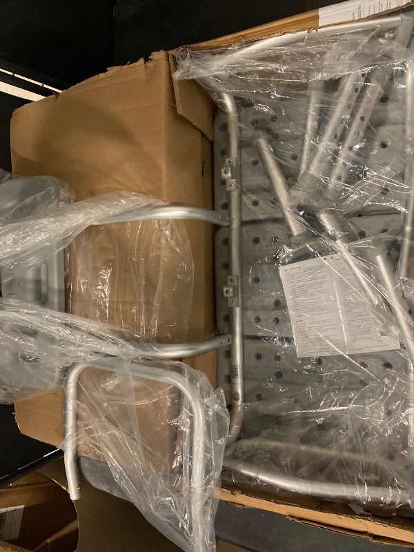 Photo 1 of Drive Medical 12011KD-1 Tub Transfer Bench For Bathtub, Height Adjustable Shower Bench with Backrest, Shower Shower Chair Bath Seat for Elderly, Seniors, Arm Support for Transfer, 400 Weight Cap