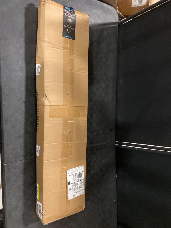 Photo 1 of mavcadonf Kitchen Island Light, 4-Light Dining Room Lighting Fixtures Hanging, Farmhouse Linear Pendant Light for Kitchen Island Table Living Room with Adjustable Rods, Black Metal