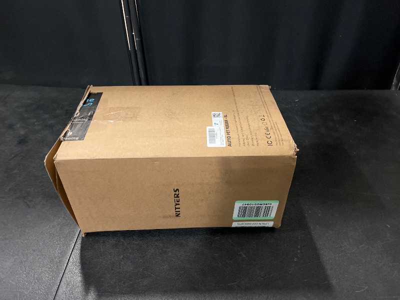 Photo 1 of Automatic Dog Feeder - 8L/34 Cups Large Capacity Automatic Cat Food Dispenser with LCD Screen, Large Food Tray, Battery Operated, Timed Cat Feeder, Up to 50 Portions 6 Meals Per Day, Keeps Fresh