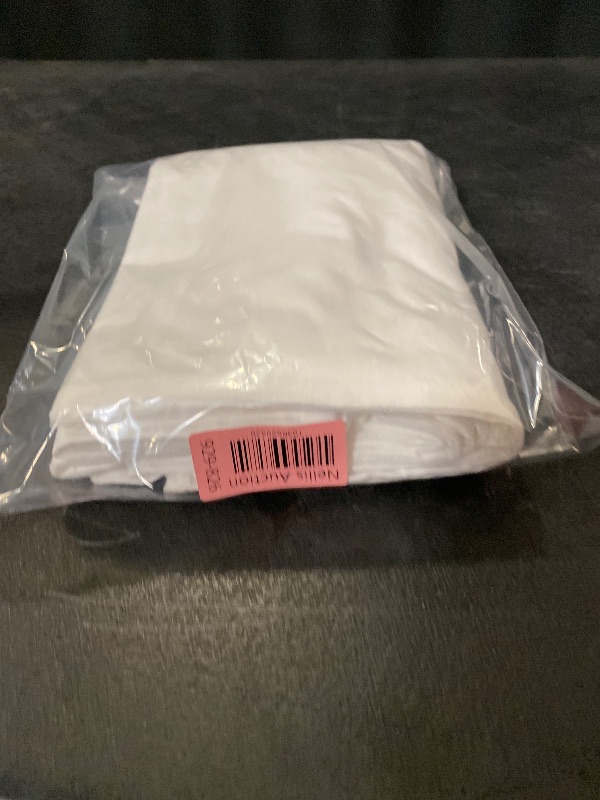 Photo 1 of Cotton Pillow Cases Standard Size Set of 2, 600 Thread Count Pillowcases 20x26 Inches, Soft Long Staple Cotton Pillowcases Breathable with Envelope Closure,White 2 Sides 