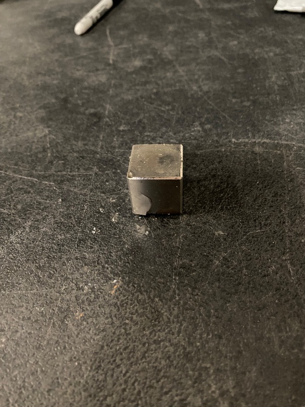 Photo 1 of N52 1" Cube Magnet | Cube Neodymium Magnet without the Safety Tin Box