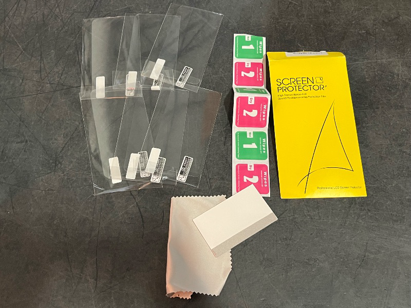 Photo 1 of Lamshaw Compatible for innioasis G5 MP3 Player Screen Protector, [6 Pack] Full Coverage TPU Clear Film Compatible with innioasis G5 4" MP3 Player (6 Pack)
