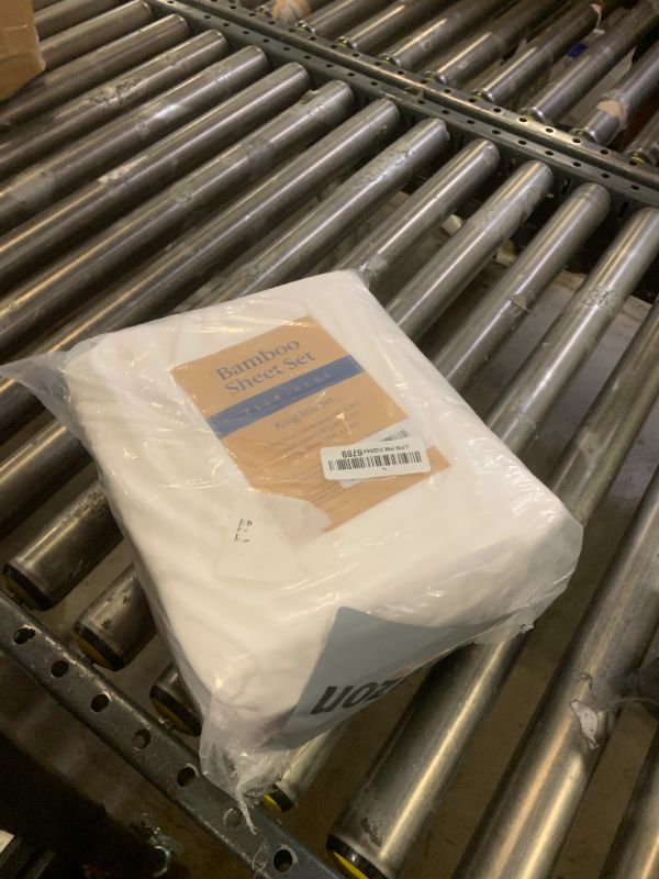 Photo 1 of Ella Jayne Viscose Derived from Bamboo Sheets King Size Set (4 Pieces) King Size, Ultra Soft & Luxuriously Cooling, Eco-Friendly King Size Sheets Set Deep Pockets 16 Inch (White)