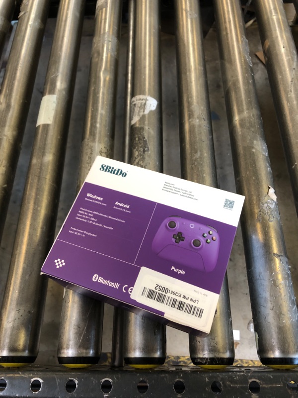 Photo 1 of 8BitDo Ultimate 2 Wireless Controller for Windows & Android, Gaming Controller with TMR Joysticks, Switchable Hall Effect/Tactile Triggers, RGB Fire Ring, 8Speed Wireless Tech, Purple