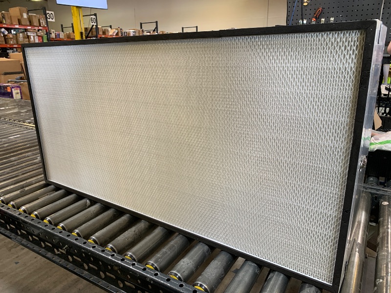 Photo 1 of JJFFTAO?HEPA H14-Filter Laminar Flow Hood Updated FanFilter Unit?Include HEPA Filter?100/ISO Class 5 Cleanroom/Laboratory/Cleanroom/Mushroom Room, Laminar Air Flow Hood(46.2"x22.6"110V)