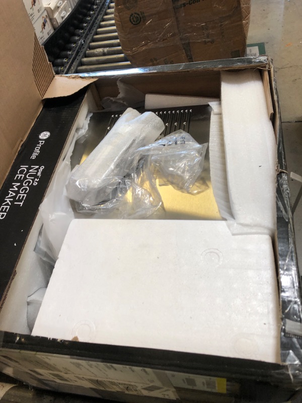 Photo 1 of GE Profile Opal 2.0 with 0.75 Gallon Tank, Chewable Crunchable Countertop Nugget Ice Maker, Scoop included, 38 lbs in 24 hours, Pellet Ice Machine with WiFi & Smart Connected, Stainless Steel