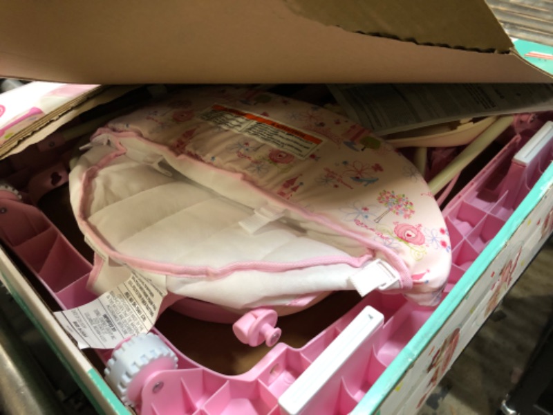Photo 1 of Disney Baby Walker with Wheels, Pink Baby Walkers and Activity Center for Infants 