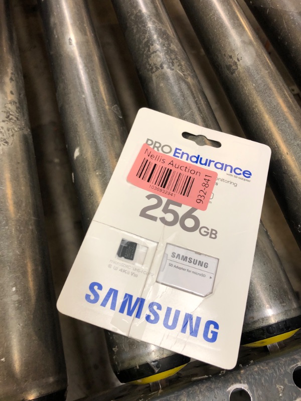Photo 1 of Samsung PRO Endurance 256GB MicroSDXC Memory Card with Adapter for Dash Cam, Body Cam, and Security Camera, Class 10, U3, V30 (?MB-MJ256KA/AM)