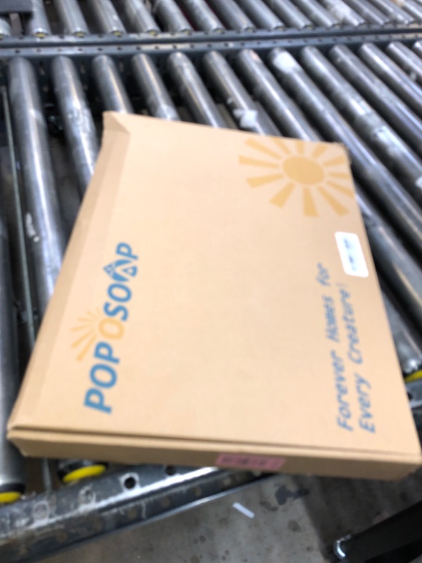 Photo 1 of POPOSOAP 25W Solar Fountain Pump, Solar Water Pump with Water Flow Adjustable, Water Pump with Water Shortage Protection &17Ft Cord & 6.56FT Clear Tubing for Ponds, Waterfall, Garden