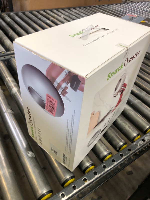 Photo 1 of Aieve Snack Coater Compatible with KitchenAid Tilt-Head Stand Mixer for Making Chocolate Covered Almonds, Pistachio, Peanut, Freeze Dried Strawberry, Raisin, Macadamia Nuts and Blueberry