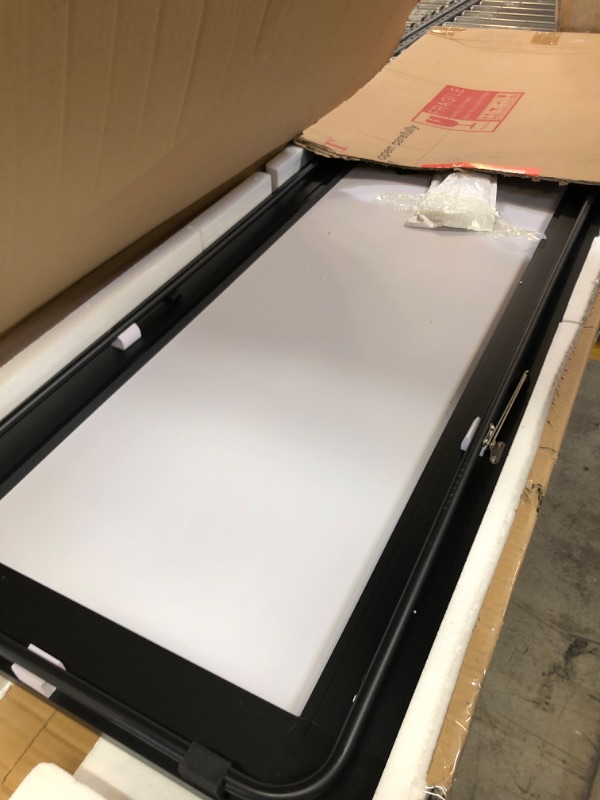 Photo 1 of EDTEMI 63"x20" Full Length LED Mirror - Dimmable Standing/Wall Mounted with 3 Color Modes, Shatterproof Black Frame for Bedroom, Black