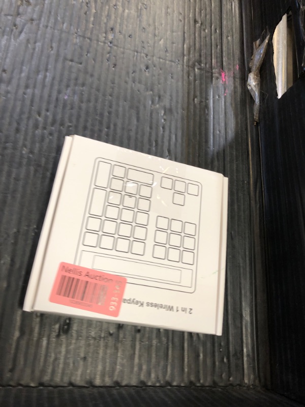 Photo 1 of HoRiMe Number Pad for Laptop - Rechargeable Wireless Number Keypad 34 Keys with Dual Bluetooth, 2 in 1 Numeric Keypad Calculator with Display - Portable Slim Numpad for Windows, Mac, iMac, PC, Tablet